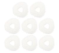 BOXOB 8pcs Lingettes de Rechange pour Narwal Freo Pro X Ultra/Freo Z Ultra / T10 / J3 / J4, Chiffon Nettoyage Réutilisable en Microfibre Supérieure Accessoires Robots Aspirateurs (Blanc)