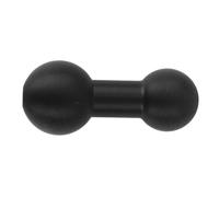 BOXOB Bras de Fixation Rotule 20mm à 17mm, Noir Alliage d'Aluminium Adaptateur à Boule Connecteur d'Extension pour Bulletpoint Tableau de Bord Bras Fixation avec Connexions 17mm