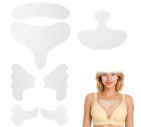 BOXOB Ensemble Patchs Anti-Rides pour Visage Front Joues Cou Poitrine | Silicone Patchs Faciaux Réutilisables Contre Rides pour Nuit Sommeil Routines DE Soin Doux Lisse les Rides Fines