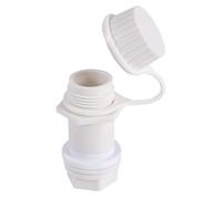 BOXOB Kit de bouchon de vidange de refroidisseur pour Igloo, bouchon de vidange fileté avec bouchon attaché en plastique pour refroidisseur, pièces de rechange et accessoires anti-fuite, compatible