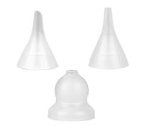BOXOB Lot de 3 Embouts de Rechange pour Aspirateur Nasal, Pièces Rechange en Silicone Compatibles avec GROWNSY Watolt LittleTora HEYVALUE Cocobela HailiCare KIDIRA TEQIN X-Bosak