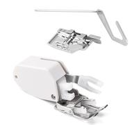 BOXOB Pied de Biche avec Guide pour Couture et Matelassage, Accessoire pour Pied d'Entraînement Compatible avec Les Machines à Coudre Brother Janome Singer et Autres