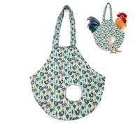 BOXOB Sac de Transport pour Volaille, 63x37,5cm Imperméable Sac à Main Poules avec Poignée Écharpe Porte-Poulet Fournitures Agricoles pour Volaille Coq Canard Transport Voyage Conduite
