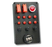 BoxOneRacing Simracing Boîte à boutons LED 12 entrées Engine Start Button Encodeurs rotatifs