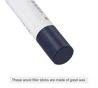 Boxonly Bâton de remplissage de cire pour bois - Pour réparation de meubles, rayures, fissures et trous - Pour retouches sur stratifié, sol, table, armoire et porte - Bleu marine