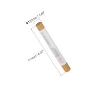 Boxonly Bâton de remplissage de cire pour bois - Pour réparation de meubles, rayures, fissures et trous - Pour retouches sur stratifié, sol, table, armoire et porte - Marron argile