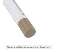 Boxonly Bâton de remplissage de cire pour bois - Pour réparation de meubles, rayures, fissures et trous - Pour retouches sur stratifié, sol, table, armoire et porte - Vert marron