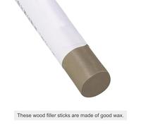 Boxonly Bâton de remplissage de cire pour bois - Pour réparation de meubles, rayures, fissures et trous - Pour retouches sur stratifié, sol, table, armoire et porte, gris clair