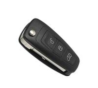 Boxonly Coque de e voiture à rabat à 3 boutons avec motif MPV (plat vierge) E233(D1-2-10) pour Ford Transit, Transit Custom, Transit Connect, Tourneo Custom