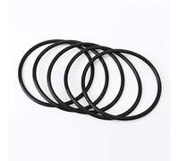 Boxonly Lot de 10 joints toriques ronds en caoutchouc nitrile 93 mm x 86 mm x 3,5 mm (DI x L) - Noir