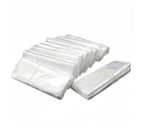 Boxonly Lot de 100 sacs thermorétractables transparents de 43 x 60 cm - Sans odeur - Port unique - Pour emballage cadeau, projet de bricolage