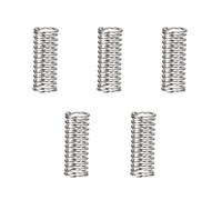Boxonly Lot de 5 ressorts de compression pour la maison, les machines, les tondeuses à gazon, en acier inoxydable, ressort compressé de 9 mm de diamètre extérieur de 1,2 mm, taille du fil de 35 mm de