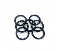 Boxonly Lot de 50 joints toriques ronds en caoutchouc nitrile - 29 mm x 26 mm x 1,5 mm - Rondelles d'étanchéité métriques - Noir