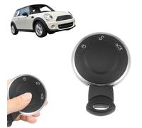 Boxonly Télécommande de rechange pour e voiture 315 MHz KR55WK49333 pour BMW Mini Cooper 2006-2013, 3 boutons avec e porte et puce 46 intégrée