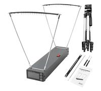 boxoon Chronographe de tir de 1 à 2 000 Mps avec trépied, construction métallique, précision ± 1 %, compteur de vitesse, 33,1 x 6,1 x 4,1 cm