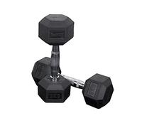 BOXPT Haltère hexagonale Noir 17,5 kg (1 unité)