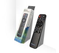 BOXPUT BPR1S air Mouse Remote Control, Bluetooth Smart Voice Remote avec Gyroscope 6 Axes, Prend en Charge l'apprentissage par clé intégrale Infrarouge, Android TV Box et TV Stick