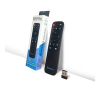 BOXPUT BPR1S Plus 2.4G RF, avec Récepteur USB, BT sans Fil, Télécommande Vocale Intelligente, Télécommande air Mouse avec Gyroscope 6 Axes pour Android TV Box et TV Stick
