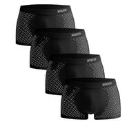 BOXR Underwear Boxers en Bambou - Lot de 4 - Doux comme de la Soie et Respirants (S-3XL)