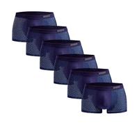 BOXR Underwear Lot de 6 Boxers en Bambou pour Homme - Ultra Doux, Respirants, et Éco-Responsables, Confort Optimal, S-3XL