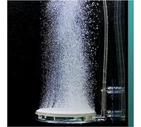 boxtech Aquarium Pierre a Air, Pierre à air d'aquarium, avec Valve de Commande Silencieux Super High CO2 Diffuseur d'oxygène dissous pour Aquarium et hydroponique (100 mm)