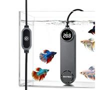 boxtech Chauffage d'aquarium de 300 W avec affichage numérique LED, contrôleur de température externe, protection contre la surchauffe pour réservoir de 100 à 288 litres