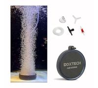 boxtech Lot de pierres à air pour aquarium - Diffuseur de sable pour aérateur d'oxygène dissous (S- 80 mm)