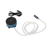 boxtech Pompe à air d'aquarium pour réservoir - Aérateur d'oxygène avec pierre à air, tube d'air pour mini aquarium de 1,5 à 7 gallons