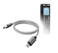 BoxWave Câble compatible avec Aiworth E36 - Micro USB DuraCable, câble de charge micro USB tressé - Gris sidéral