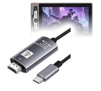 BoxWave Câble compatible avec Artisul SP1603 - Câble SmartDisplay - USB Type-C vers HDMI (1,8 m), câble USB C/HDMI - Noir de jais