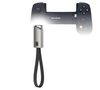 BoxWave Câble compatible avec Backbone One (Android) - Chargeur de porte-clés USB de type C, porte-clés USB Type-C vers câble USB de type A de 8 po - Noir de jais