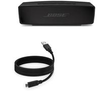 BoxWave Câble compatible avec Bose SoundLink Mini II - DirectSync - USB 3.0 A vers USB 3.1 Type C - Câble de charge et de synchronisation USB C - 1,8 m - Noir