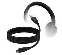BoxWave Câble compatible avec casque Lenovo Yoga ANC - DirectSync - USB 3.0 A vers USB 3.1 type C, câble de charge et de synchronisation USB C - 1,8 m - Noir
