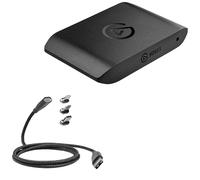 BoxWave Câble compatible avec Elgato HD60 X - Câble MagnetoSnap PD AllCharge (100 W), chargement magnétique tressé USB Type-C Micro - Noir de jais