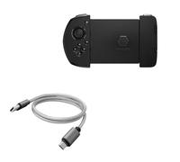 BoxWave Câble compatible avec GameSir G6 - Micro USB DuraCable, câble de charge micro USB tressé - Gris sidéral