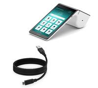 BoxWave Câble compatible avec GoDaddy Poynt Smart Terminal - DirectSync - USB 3.0 A vers USB 3.1 Type C, câble de charge et de synchronisation USB C pour terminal intelligent GoDaddy Poynt - 1,8 m -