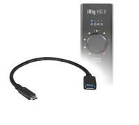 BoxWave Câble compatible avec IK Multimedia iRig HD X - Adaptateur d'extension USB, ajoutez du matériel connecté USB à votre téléphone