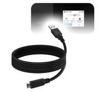 BoxWave Câble compatible avec Inseego MiFi X Pro 5G - DirectSync - USB 3.0 A vers USB 3.1 Type C, USB C Câble de charge et de synchronisation pour Inseego MiFi X Pro 5G - 1,8 m - Noir