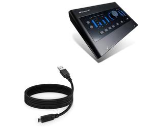 BoxWave Câble compatible avec interface audio PreSonus Quantum ES 4 USB-C - DirectSync - USB 3.0 A vers USB 3.1 Type C - Câble de charge et de synchronisation USB C - 1,8 m - Noir