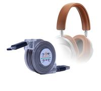BoxWave Câble compatible avec Master & Dynamic MW75 - miniSync - USB-A vers USB Type-C, câble rétractable 5 longueurs prédéfinies pour éviter les enchevêtrements