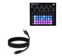BoxWave Câble compatible avec Novation Circuit Tracks - DirectSync - USB 3.0 A vers USB 3.1 Type C - Câble de charge et de synchronisation USB C - 1,8 m - Noir