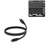 BoxWave Câble compatible avec Novation Launch Control XL - DirectSync - USB B vers USB 3.1 Type C, USB B vers C Sync Cable - 0,9 m - Noir