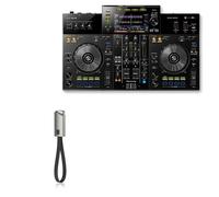 BoxWave Câble compatible avec Pioneer DJ XDJ-RR - Chargeur de porte-clés USB de type C, câble USB Type-C vers Type-A de 8 po - Noir de jais