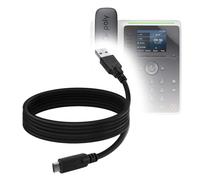 BoxWave Câble compatible avec Poly Edge E220 - DirectSync - USB 3.0 A vers USB 3.1 Type C - Câble de charge et de synchronisation USB C - 1,8 m - Noir
