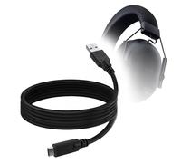 BoxWave Câble compatible avec Razer BlackShark V2 HyperSpeed - DirectSync - USB 3.0 A vers USB 3.1 Type C - Câble de charge et de synchronisation USB C - 1,8 m - Noir