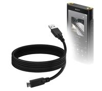 BoxWave Câble compatible avec Sony Walkman (NW-WM1AM2) - DirectSync - USB 3.0 A vers USB 3.1 Type C, USB C Câble de charge et de synchronisation pour Sony Walkman (NW-WM1AM2) - 1,8 m - Noir