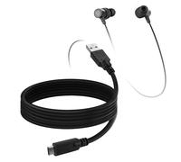 BoxWave Câble compatible avec SoundPEATS Q30 HD+ - DirectSync - USB 3.0 A vers USB 3.1 Type C - Câble de charge et de synchronisation USB C - 1,8 m - Noir