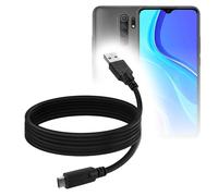 BoxWave Câble compatible avec Xiaomi Redmi 9A - DirectSync - USB 3.0 A vers USB 3.1 Type C - Câble de charge et de synchronisation USB C - 1,8 m - Noir