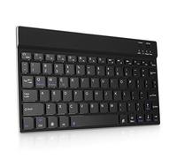 BoxWave Clavier compatible avec Panasonic Toughpad FZ-G1 - Clavier Bluetooth SlimKeys, clavier portable avec commandes intégrées pour Panasonic Toughpad FZ-G1 - Noir de jais