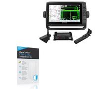 BoxWave ClearTouch Crystal ToughShield 9H Lot de 2 films de protection d'écran flexibles transparents 9H compatibles avec Garmin echoMAP UHD 93sv